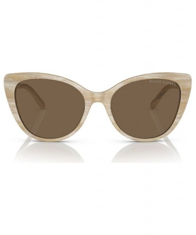 Women's Sunglasses RL8215BU Cream Horn $62.40 Womens