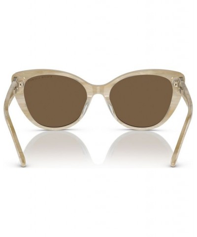 Women's Sunglasses RL8215BU Cream Horn $62.40 Womens