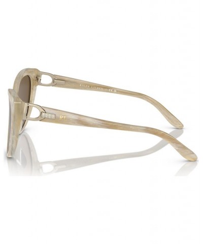 Women's Sunglasses RL8215BU Cream Horn $62.40 Womens