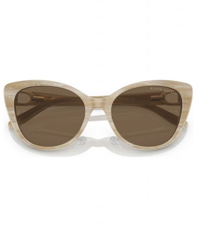 Women's Sunglasses RL8215BU Cream Horn $62.40 Womens