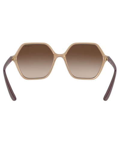 Sunglasses VO5361S 55 TRANSPARENT CARAMEL $21.46 Unisex