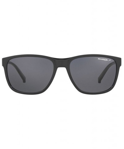 Polarized Sunglasses AN4257 57 URCA BLACK/POLAR GREY $18.80 Unisex