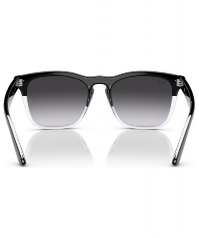 Unisex Sunglasses RB448754-Y Black on Transparent $44.95 Unisex