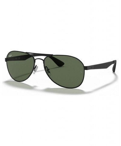 Sunglasses RB3549 58 MATTE BLACK/GREEN $19.14 Unisex