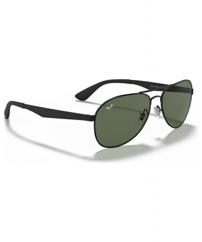 Sunglasses RB3549 58 MATTE BLACK/GREEN $19.14 Unisex