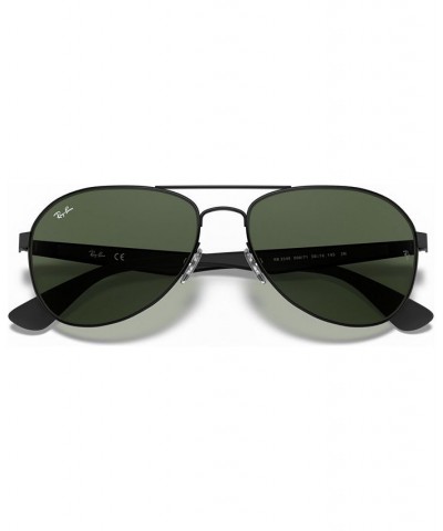 Sunglasses RB3549 58 MATTE BLACK/GREEN $19.14 Unisex