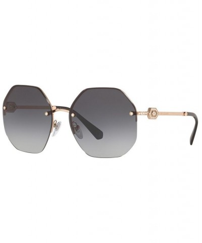 Sunglasses BV6122B 58 PALE GOLD/BROWN GRADIENT $116.82 Unisex