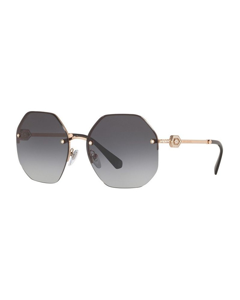 Sunglasses BV6122B 58 PALE GOLD/BROWN GRADIENT $116.82 Unisex