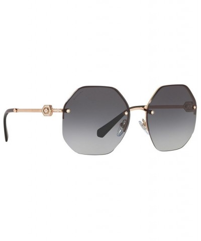 Sunglasses BV6122B 58 PALE GOLD/BROWN GRADIENT $116.82 Unisex