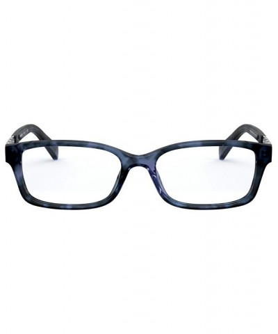 HC6148 Women's Rectangle Eyeglasses Blue Tort $35.56 Womens