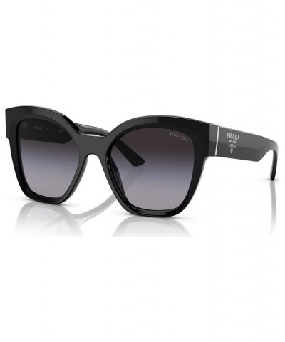 Women's Sunglasses PR 17ZS54-Y Black $41.73 Womens