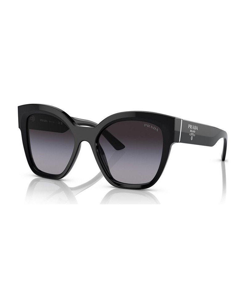 Women's Sunglasses PR 17ZS54-Y Black $41.73 Womens