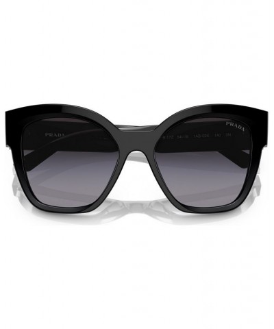 Women's Sunglasses PR 17ZS54-Y Black $41.73 Womens