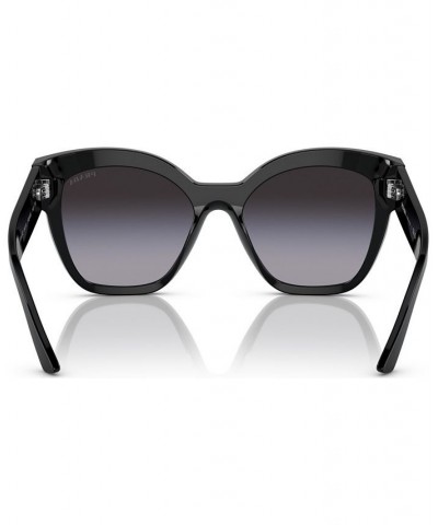 Women's Sunglasses PR 17ZS54-Y Black $41.73 Womens