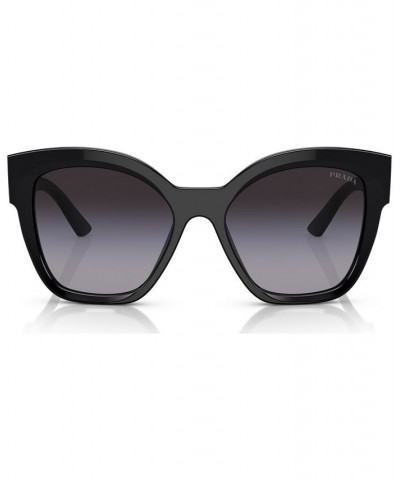 Women's Sunglasses PR 17ZS54-Y Black $41.73 Womens