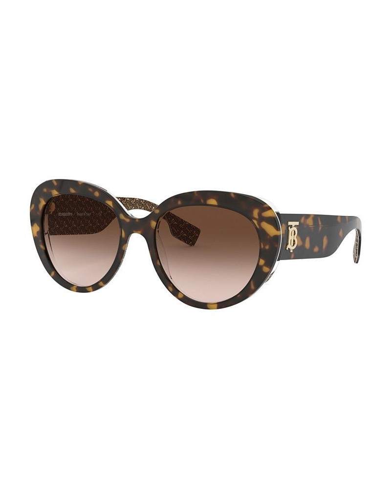 Women's Sunglasses BE4298 TOP DARK HAVANA ON TB BROWN/BROWN GRADIENT $30.91 Womens