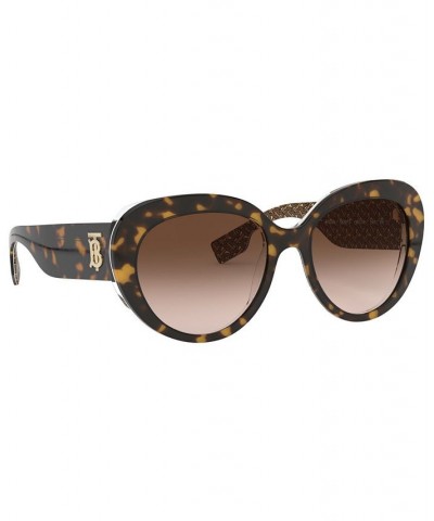 Women's Sunglasses BE4298 TOP DARK HAVANA ON TB BROWN/BROWN GRADIENT $30.91 Womens