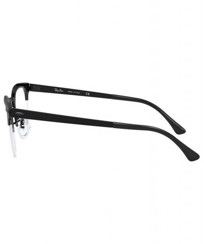 RX3716VM Clubmaster Metal Optics Unisex Square Eyeglasses Black $48.72 Unisex