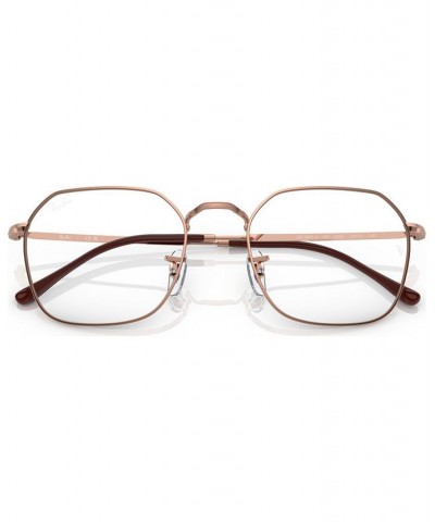 Unisex Irregular Eyeglasses RX3694V53-O Rose Gold Tone $32.22 Unisex