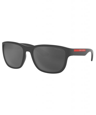 Men's Sunglasses PS 01US 59 BLACK RUBBER / GREY $39.90 Mens