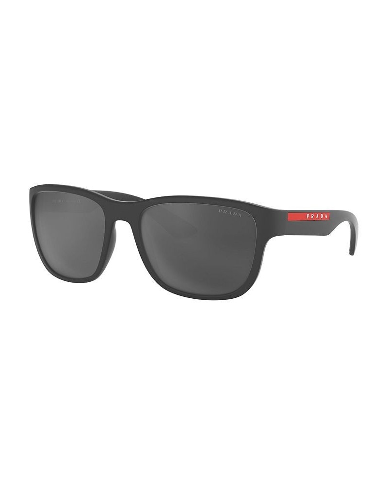 Men's Sunglasses PS 01US 59 BLACK RUBBER / GREY $39.90 Mens