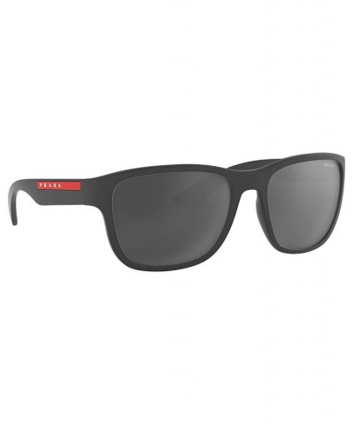 Men's Sunglasses PS 01US 59 BLACK RUBBER / GREY $39.90 Mens