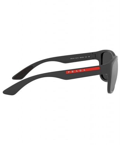 Men's Sunglasses PS 01US 59 BLACK RUBBER / GREY $39.90 Mens