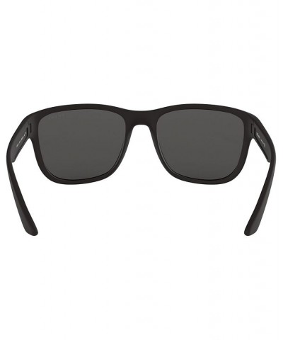 Men's Sunglasses PS 01US 59 BLACK RUBBER / GREY $39.90 Mens