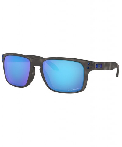 Polarized Sunglasses OO9102 HOLBROOK MATTE BLACK TORTOISE / PRIZM SAPPHIRE POLARIZED $46.64 Unisex