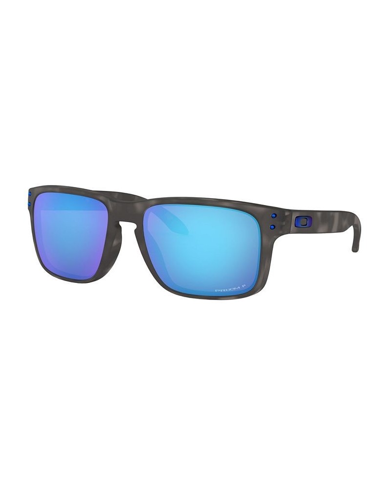 Polarized Sunglasses OO9102 HOLBROOK MATTE BLACK TORTOISE / PRIZM SAPPHIRE POLARIZED $46.64 Unisex