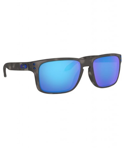 Polarized Sunglasses OO9102 HOLBROOK MATTE BLACK TORTOISE / PRIZM SAPPHIRE POLARIZED $46.64 Unisex