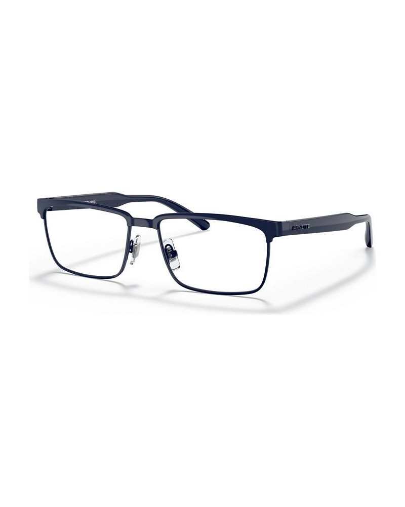 Unisex Rectangle Eyeglasses AN613154-O Dark Blue $33.32 Unisex