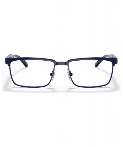 Unisex Rectangle Eyeglasses AN613154-O Dark Blue $33.32 Unisex