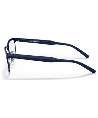 Unisex Rectangle Eyeglasses AN613154-O Dark Blue $33.32 Unisex