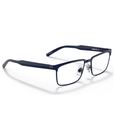 Unisex Rectangle Eyeglasses AN613154-O Dark Blue $33.32 Unisex