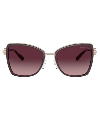 Women's Sunglasses MK1067B Rose Gold/Burgundy Gradient $32.94 Womens