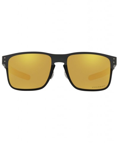 Polarized Sunglasses OO4123 55 Holbrook Met POLISHED BLACK / PRIZM 24K POLARIZED $36.54 Unisex