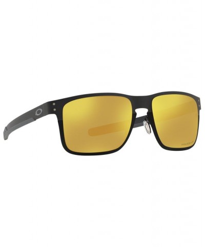 Polarized Sunglasses OO4123 55 Holbrook Met POLISHED BLACK / PRIZM 24K POLARIZED $36.54 Unisex