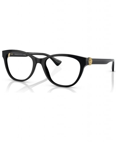 Women's Cat Eye Eyeglasses VE333053-O Black $64.00 Womens