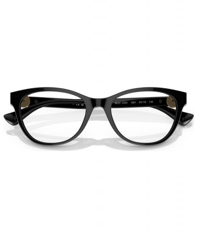 Women's Cat Eye Eyeglasses VE333053-O Black $64.00 Womens