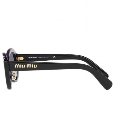 Women's Sunglasses MU 05WS 53 Black $51.59 Womens