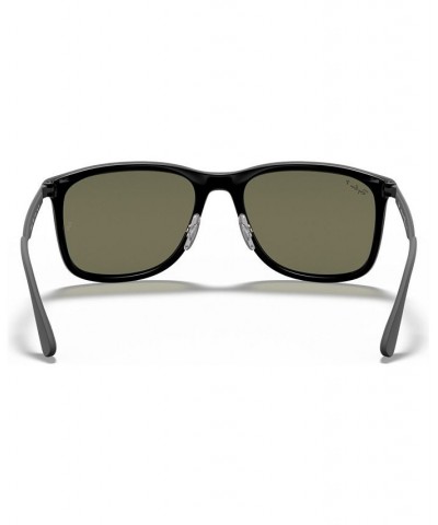 Polarized Sunglasses RB4313 BLACK / POLAR GREEN $53.46 Unisex