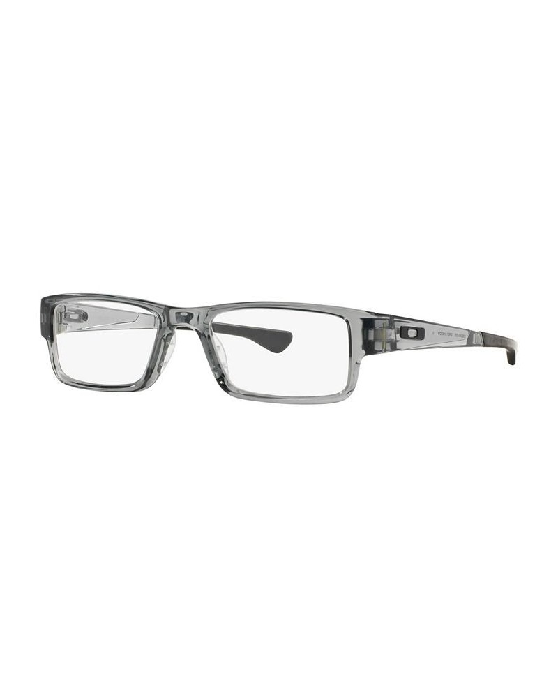 OX8046 Men's Rectangle Eyeglasses Gray $35.28 Mens