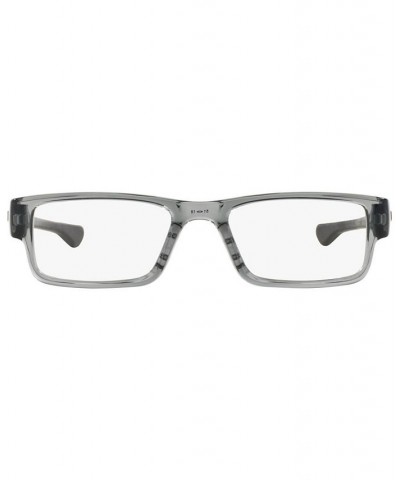 OX8046 Men's Rectangle Eyeglasses Gray $35.28 Mens
