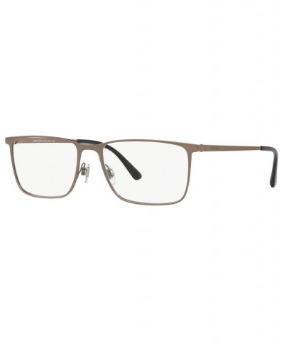 AR5080 Men's Rectangle Eyeglasses Matte Blk $32.55 Mens