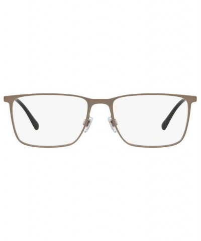 AR5080 Men's Rectangle Eyeglasses Matte Blk $32.55 Mens