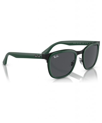 Unisex Sunglasses Clyde Green on Black $42.38 Unisex