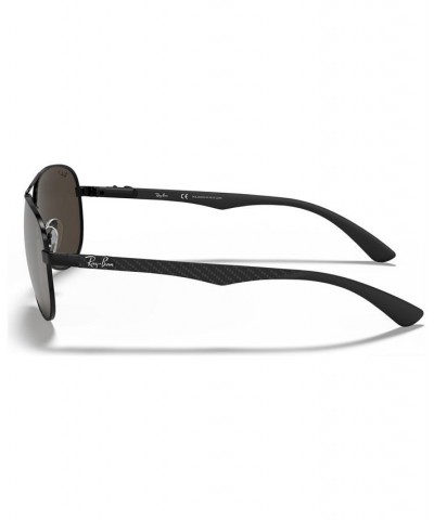 Polarized Sunglasses RB8313 BLACK/GREY MIRROR POLAR $64.56 Unisex