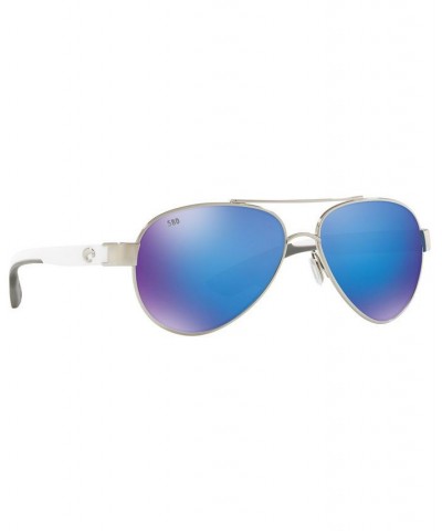 Polarized Sunglasses CDM LORETO 57 GREY/ BLUE MIRROR $73.20 Unisex