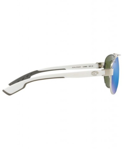 Polarized Sunglasses CDM LORETO 57 GREY/ BLUE MIRROR $73.20 Unisex